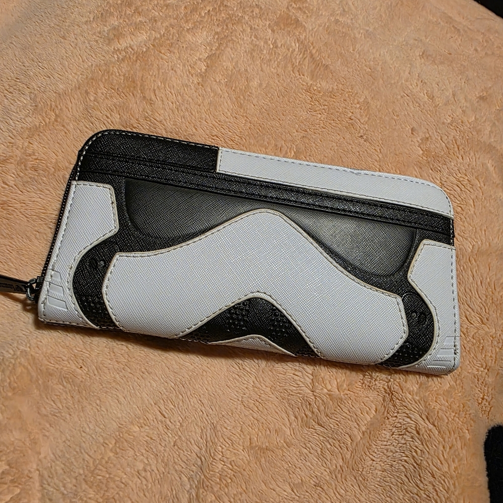 Loungefly Star Wars Black and White Stormtrooper Wallet